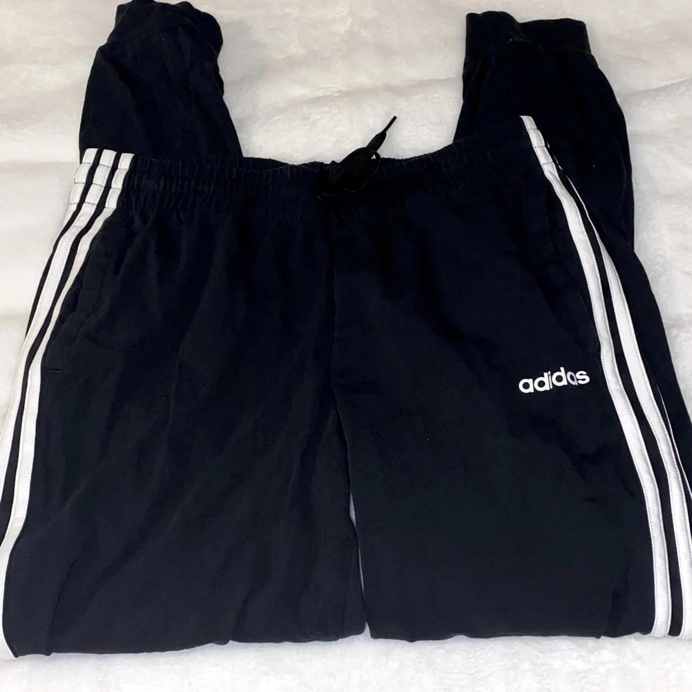 ADIDAS Striped Joggers Size Medium Long NEVER WORN - Picture 4 of 5